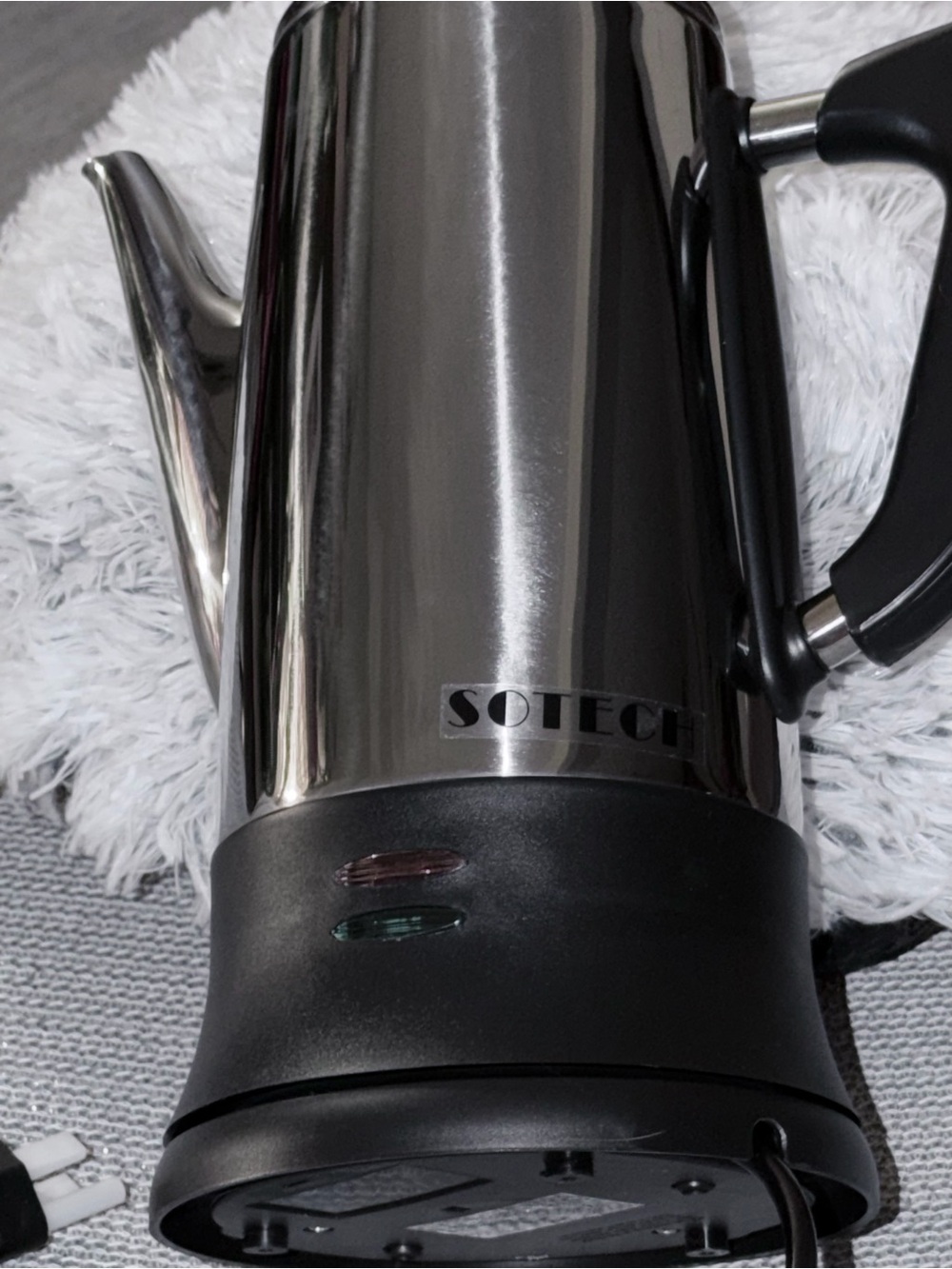 SOTECH Electric Percolator Coffee Pot. It